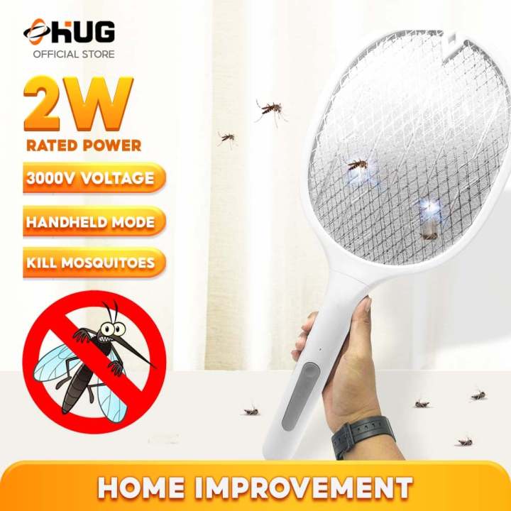 Rechargeable Electric Mosquito Killer Swatter Mosquito Killer Tennis ...