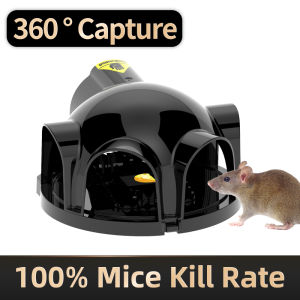 【New Arrival】KUAIBU Safe Mouse Traps with Cover Rat Traps that Kill Instantly upon One Snap