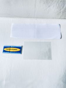 SATU SET PELINDUNG KARTU STICKER INDENTITAS DAN PLASTIK BENING KTP BPJS KIA SIMTEBAL  GLOSSY BENING