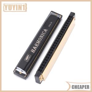 [COD] EHBqna SPORTS 24ช่องคีย์ของ C เล่นออร์แกน tremolo ออร์แกนปากบลูส์สองแถว