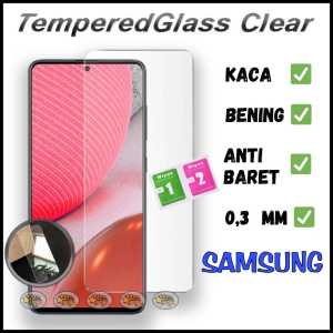 TEMPERED GLASS KACA SAMSUNG A01 CORE 1 A02S E7 ACE 3 4 GALAXY V PLUS GRAND PRIME  pelindung layar