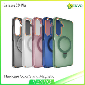 VENVO - VV51 HARDCASE COLOR STAND MAGNETIC Samsung S24 S24 Plus S24 Ultra