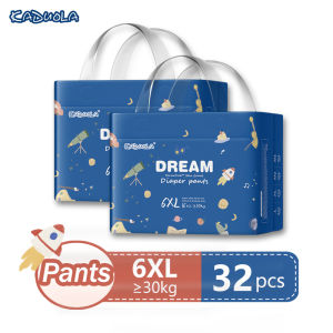 Large-size Kaduola 6XL diapers 2 packs totaling 32 pieces with super absorbent capacity