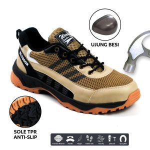 Sepatu Safety Boots Anti Air G26 100%  Untuk Pria Kerja Proyek | Tambang | Pabrik