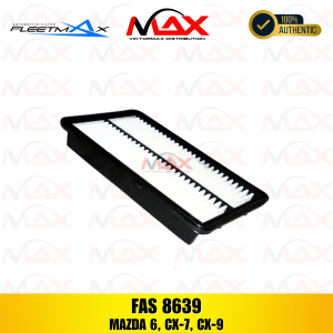 FAS 8639 FLEETMAX AIR FILTER FOR MAZDA CX-7 CX-9 2007-11 6 2008-14
