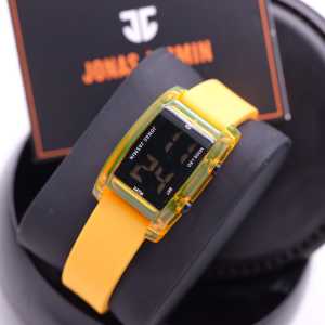 Jam Tangan Wanita Jonas Jasmin 2248 Digital Sports Original Rubber Anti Air
