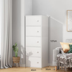 Spring Home ตู้อเนกประสงค์ ตู้ ลิ้นชักเก็บของ ตู้วางของมีหลายชั้น ช่วยประหยัดพื้นที่ ตู้เก็บของ ค์สไตล์โมเดิร์นชั้นวางหนังสือ