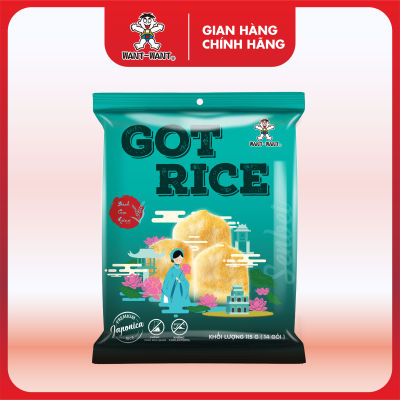 [HSD Tháng 11/2025] Bánh Gạo Senbei Got Rice Want Want Vị Nước Tương Kiểu Nhật Gói 115g Giòn Ngon, Tiện Lợi
