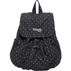 Leopard print backpack Korean style denim bag for women 2026 All-season niche canvas backpack with high aesthetic appeal and casual style