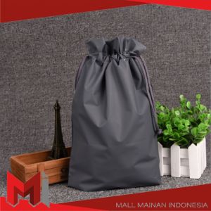 MallMainan-C963 Pouch Bag Warna Pastel Tas Serut Serbaguna Travel Pouch Anti Air / Packaging Makeup