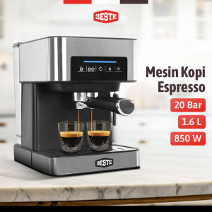 Mesin Kopi 20 Bar 1.6L Automatic 850w Watt Espresso Coffee Maker Frothing CM6863