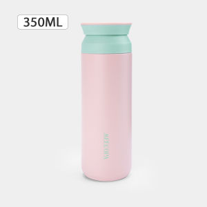 MEECOPA 500ml Harajuku Cup Double-Layer Stainless Steel Coffee Cup Outdoor Insulated Vacuum Cup