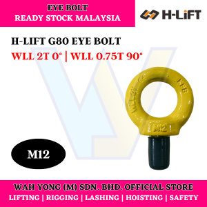 H-LIFT G80 EYE BOLT (M6 - M16)
