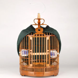 Birdcage DisplayPetCage Bird Trap Cage For Bird Bird Cage With Divider Birdcage Bamboo Bird Cage Real Material Quality Control 鸟笼子