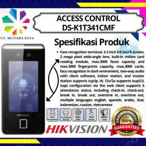 ACCESS CONTROL HIKVISION DS-K1T341CMF
