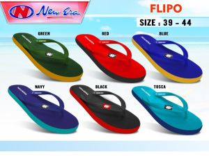 Ж Sandal Jepit Flipo Pria Santai New Era