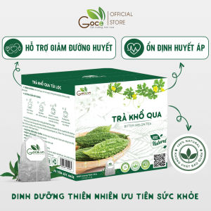 Trà khổ qua (Trà mướp đắng) túi lọc Goce - Hỗ trợ giảm đường huyết