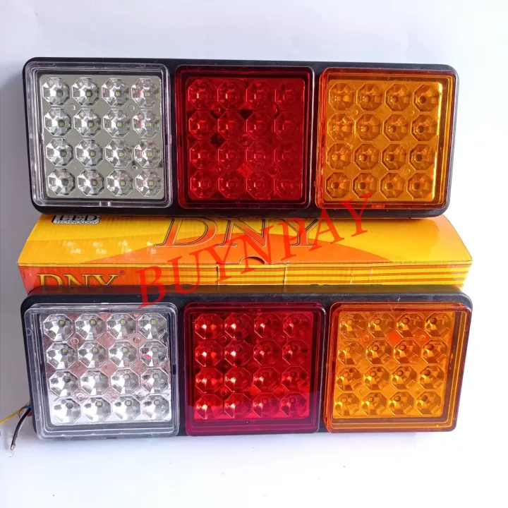 Stop Lamp Lampu Rem Pick Up Truk Led Universal 12 Volt 12v 1 Set