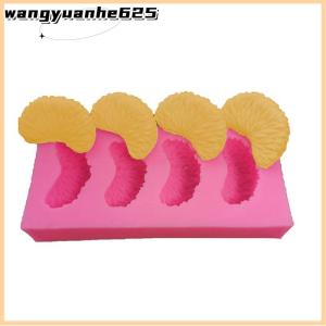 [WYH Store] 👗 Orange Petal Silicone Molds Soap Candle Making Dessert Baking Home Decoration