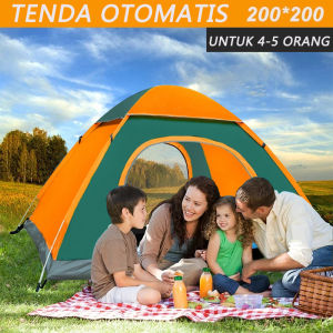 Camping Tent TEKOMI Waterproof Family Dome Tent with Removable Rain Fly Instant Cabin Tent for 60 Seconds Set Up Advanced Venting Design Fit Camp Backpacking Hiking Outdoor Dark Green