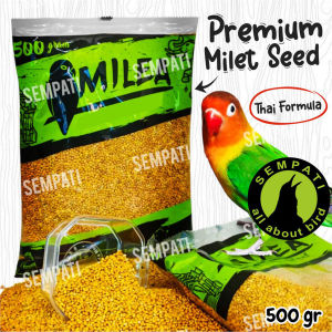 SEMPATI Millie Lovebird Pakan Millet Putih Untuk Burung Juara Lomba Rajin Bunyi MILLIEP