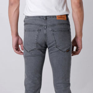 BOMBSTONE DENIM TERLARIS Celana Jeans Pria Panjang Hitam Naomi Slim Fit Stretch Melar Terbaru