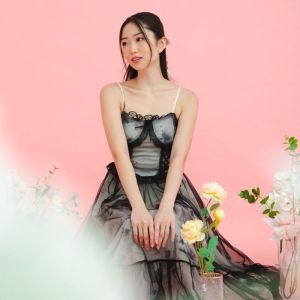 Alicia Couture - Ready Stock - Antoniette Vintage Dress - Dress Wanita Vintage Korean Style