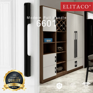 ELITACO Aluminium Modern Pull Handle 6601 128mm 160mm 192mm Wardrobe Kitchen Cabinet Drawer Dresser Home Hardware Door