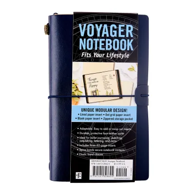 Peter Pauper Press Voyager Notebooks - Midnight Blue