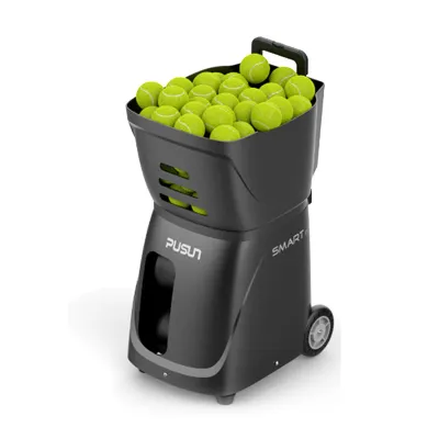 SG【Ready Stock】PUSUN Smart Portable Tennis Trainer PUSUN Tennis ball machine Ultra-Lightweight Ball Machine