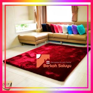 Sarung / cover Karpet Bulu Rasfur anti slip 200x150cm / Sarunganti selip / cover Karpet Bulu LP