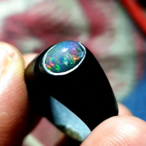 Desain Tradisional Indonesia: Kalimaya Kristal Asli Banten & Ring Tanduk Kerbau