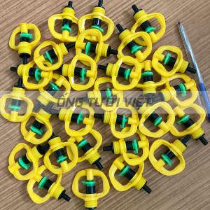 (Combo 10 cái) Béc phun xoay 903Đ 6 ly vàng lá |  Béc sử dụng cho hệ thống tưới tại gốc