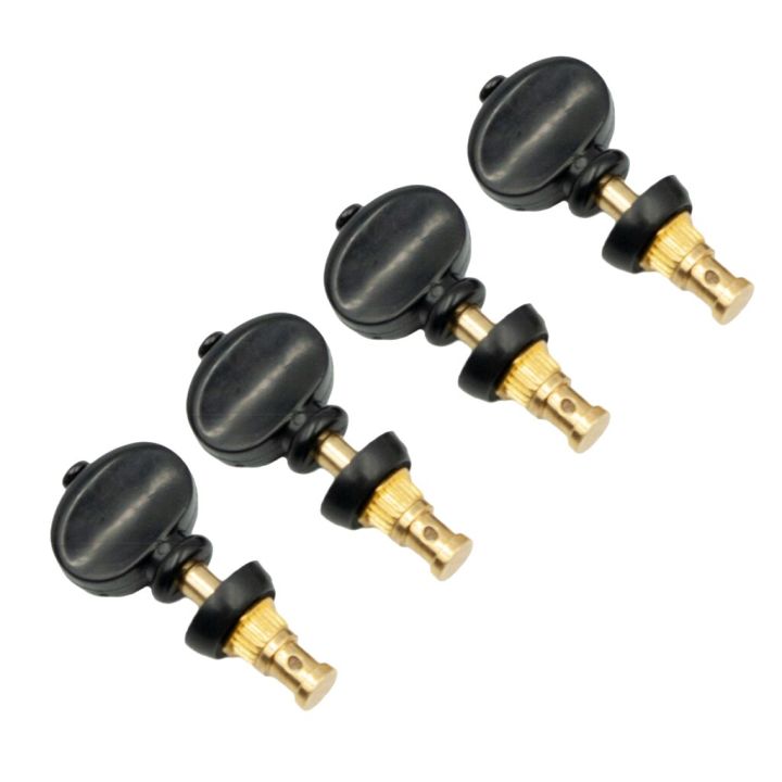 Ukulele Tuning Pegs Machine Heads Tuners Keys Guitar Parts Black