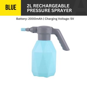 2000ML Rechargeable Foam Sprayer Automatic Electrical Foam Spray Bottle car Wash Shampoo Car Shampoo Buih Cuci Kereta