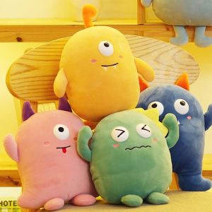 TAQ57 Cute Cushion Plush Anime Toy Anime Stuffed Plush Plush Pillow Home Decoration Plush Doll Dinosaur Pillow Cushion Big Eye Plush Toys Stuffed Toys
