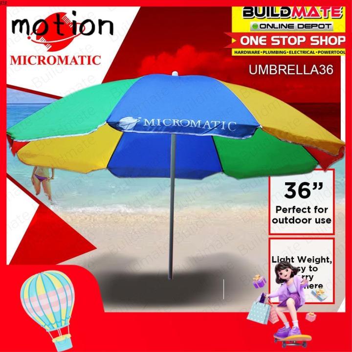 ball ❃MICROMATIC Outdoor Shade Giant Big Umbrella Parasol 36 Outdoor  Umbrella Beach Umbrella BUILDMATE♒ Lazada PH