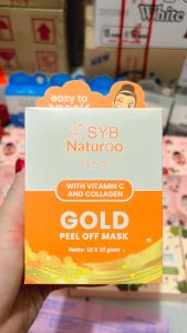 Masker wajah syb natur go peel off masker sachet