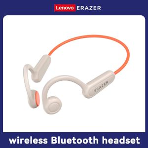 Lenovo ERAZER XF22 หูฟังไร้สาย Bone Conduction แบบคล้องหู หูฟังกีฬา ระดับการกันน้ำ IPX5 บลูทูธ Bluetooth 5.4 หูฟังกีฬา Touch Control หูฟังสเตอริโอ HiFi หูฟังแบตอึด หูฟังกีฬากันน้ํา หูฟังไร้สาย Bluetooth earphone