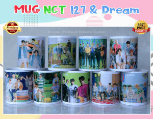 Gelas NCT Dream & NCT 127 Mug Digital Printing + Bonus Stiker NCT