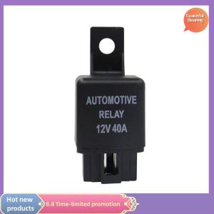 Graceful Automotive Relay 12V 4pin Car Relay With Black Red Copper Terminal Auto Relay
