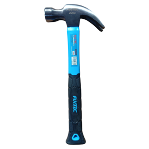 FIXTEC Heavy-Duty Claw Hammer (8oz 16oz 20oz) – Carbon Steel Anti-Slip Grip & Durable FHCH20008