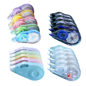 5 cái dung tích lớn Băng chỉnh sửa chỉnh con lăn xách tay trắng ra Băng chỉnh sửa Nguồn cung cấp trường học văn phòng