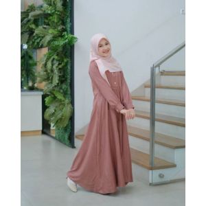 Gamis Anak Tanggung Motif Geometris Lengan Panjang Baju Kekinian Anak Perempuan 2023