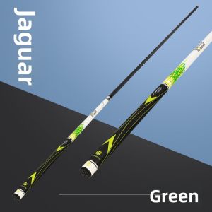 ไม้คิวบิลเลียดลายเสือ POINOS ไม้คิวอเมริกันเก้าลูก เทคโนโลยีสีดำ ไม้คิวคาร์บอนไฟเบอร์ สไตล์จีน ไม้คิวหัวใหญ่สีดำ