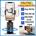 Gậy selfie chụp ảnh P01, Tripod điện thoại quay video 360 độ, Gimbal điện thoại quay tik tok, Vlog, Livestream, Tự động theo dõi khuôn mặt không dùng app. 