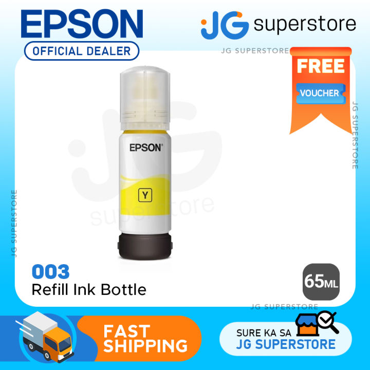 Epson 003 Ink Refill Bottle (65mL) For Printer EcoTank L1110 / L3110 ...