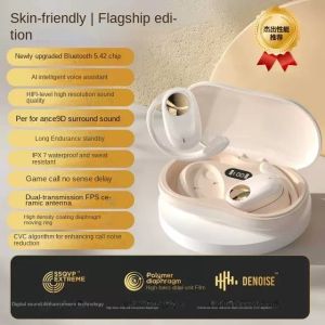 100% Wireless Bluetooth Headset Digital Display Noise Reduction Call High Quality Headphone Sports Long Life