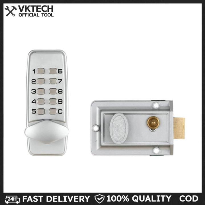 Waterproof Mechanical Digital Door Lock Button Keypad Keyless Code Lock ...