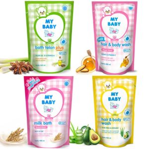 MY BABY HAIR AND BODY WASH REFILL 400ML